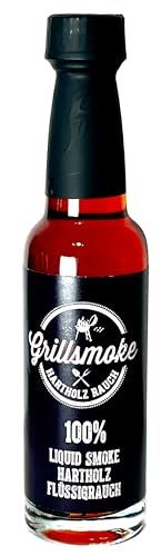 BBQ Liquid Smoke - Hartholz-Hickory 100ml mit Dosierer