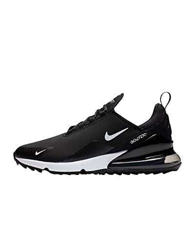 Nike Unisex Air Max 270 G Straßen-Laufschuh, Black/White-HOT Punch, 45 EU