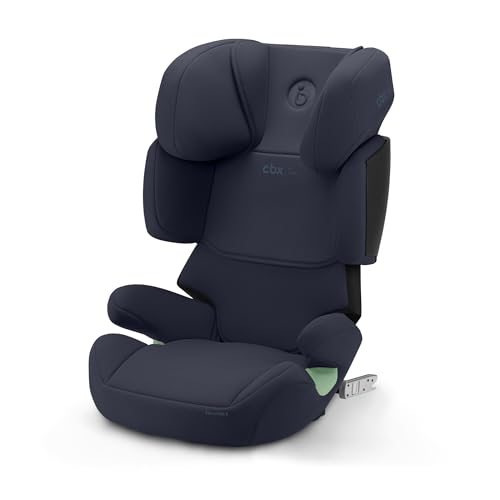 CBX by CYBEX Kinder-Autositz Solution X i-Fix, Für Autos mit und ohne ISOFIX, Ab ca. 3 bis 12 Jahre (100 - 150 cm), Ab ca. 15 bis 50 kg, Blau