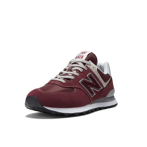 New Balance Herren 574 Sneakers, Burgundy, 42 EU