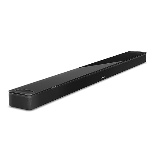 Bose Smart Ultra Soundbar mit Dolby Atmos plus Alexa, kabellose Bluetooth-KI, Surround-Sound-System für TV-Geräte, Schwarz