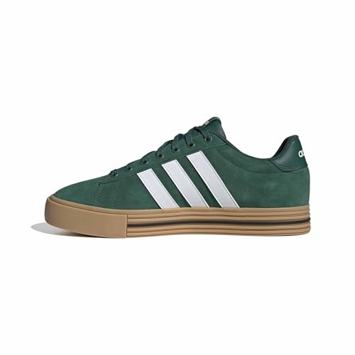 adidas Unisex Daily 4.0 Shoes, Collegiate Green/Cloud White, 42 EU