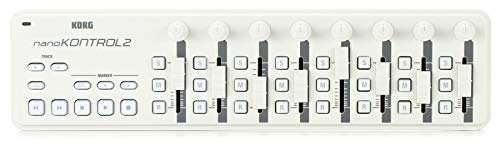 Korg NANOKON2WH 1-Tasten-MIDI-Controller, Weiß