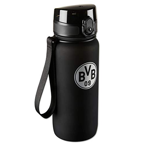 BVB-Tritan Sport Drinkfles 650ml One Size, Schwarz