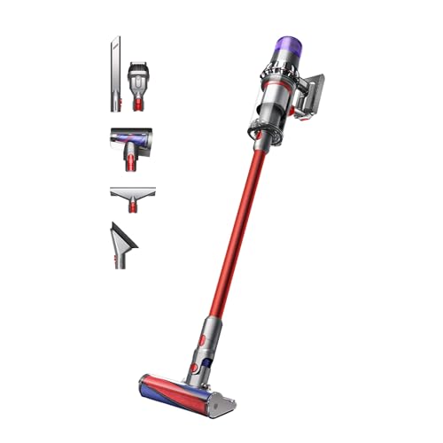 Dyson V11™ Fluffy kabelloser Staubsauger (Nickel/Rot)