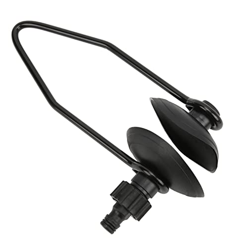 Motorspüler für Boote, Universal Einrohr Rund Kopf Marine Motor Flusher Gehörschutz Außenborder Gummi Abdeckhaube Motorflusher für Schiffe Boote Yacht