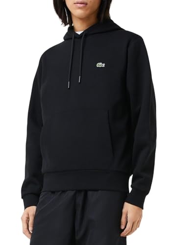 Lacoste Herren Sweatshirts, Schwarz, L