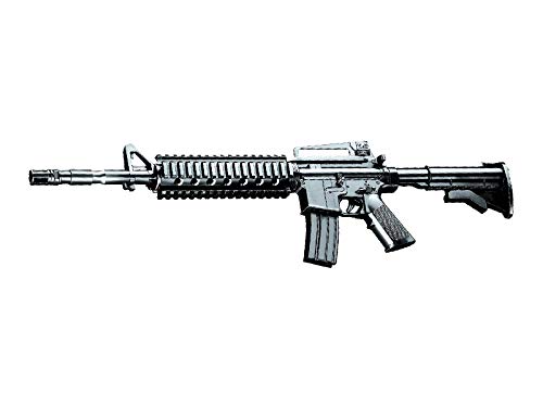 Rayline 223-A7 Plastik Softair Gewehr (Federdruck) Gewicht 225 g, 6mm Kaliber, Farbe: Schwarz/Black, Energie: <0.5 Joule