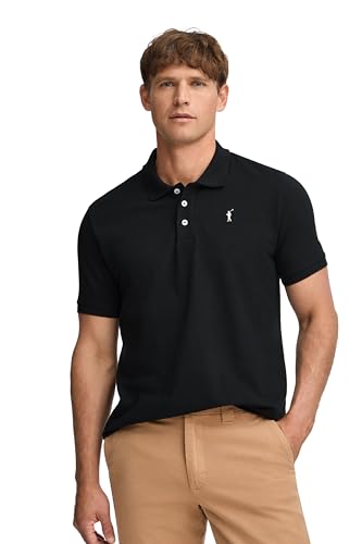 Polo Club Poloshirt für Herren Kurzarm mit Knopfverschluss | Regular Fit | 100% Baumwolle