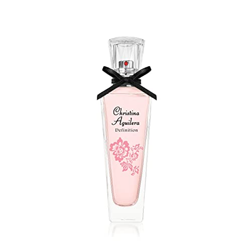 Christina Aguilera - Definition Eau de Parfum für Damen, Floraler Moschus-Duft, sizilianische Bergamotte, Vanilleorchidee & Moschus, kraftvolles, weibliches & lebhaftes Parfüm Spray für Damen, 50 ml