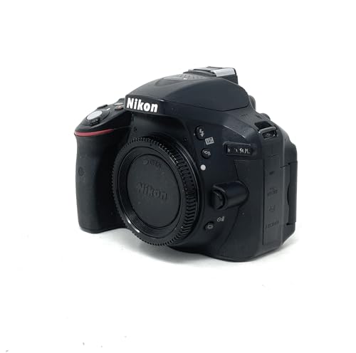 Nikon D5300 SLR-Digitalkamera (24,2 Megapixel, 8,1 cm (3,2 Zoll) LCD-Display, Full HD, HDMI, WiFi, GPS, AF-System mit 39 Messfeldern) nur Gehäuse schwarz