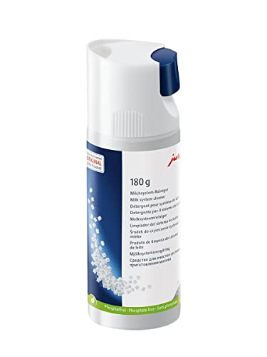 JURA original - Mini-Tabs zur Milchsystem-Reinigung für 60 Reinigungen - TÜV-zertifizierte Hygiene - 180 g Dosiersystem - 24211