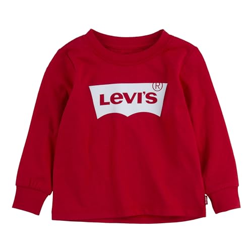 Levi's Kids l/s batwing tee Baby Jungen Super Red 36 Monate