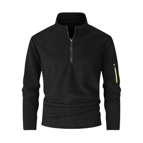 Arbeitspullover Herren 2025 Pullover Herren Ohne Kapuze Männer für Solid Arbeitspullover Oversize Sweatshirt Rundhals Winter Sport Arbeitspullover Sweater Men Alphanumerisch