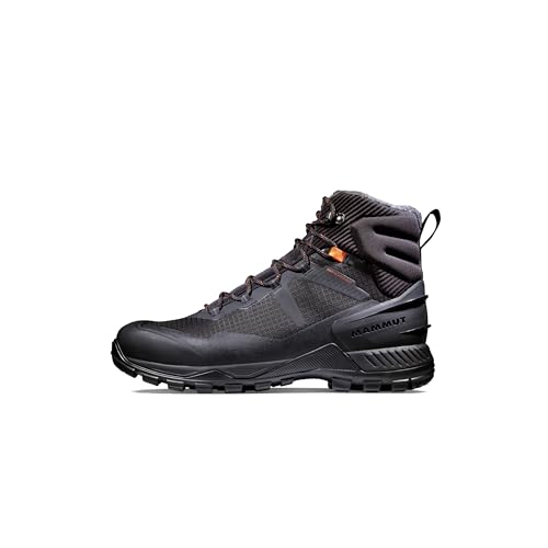 Mammut Blackfin III Mid DT Men | Wanderschuhe für Herren, Wasserdichte Bergschuhe, Outdoor Schuhe, Freizeitschuhe für Trekking und Hiking, Sportschuhe mit Vibram Sohle | Schwarz 8.5