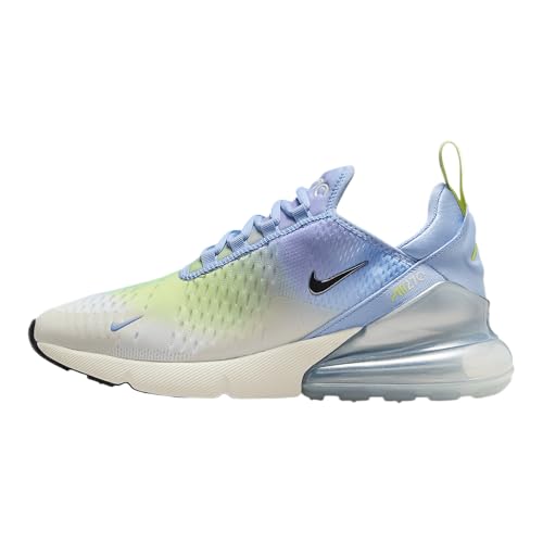 Nike Air Max 270 Damenschuhe (IB7937-468, Aluminium/Hortensien/Light Lemon Twist/Metallic Silver), Aluminium/Hortensien/Light Lemon Twist/Metallic Silver, 38 EU