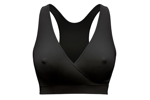 Medela Keep Cool Sleep Nahtloses Schwangerschafts- und Still-Bustier – BH ohne Bügel mit atmungsaktivem Rückenteil und Soft-Touch-Stoff