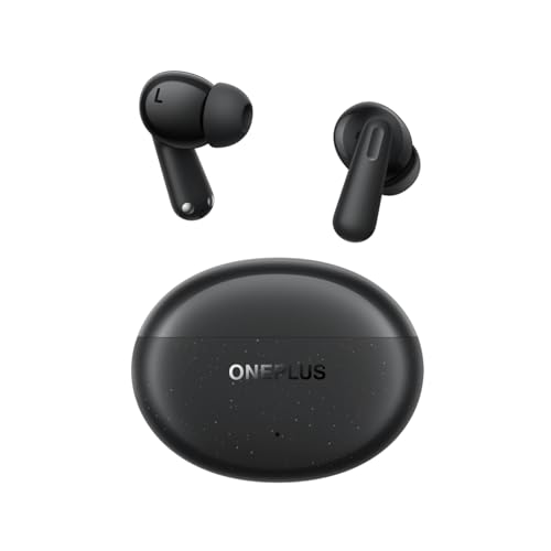 OnePlus Nord Buds 3 Pro, 44 Stunden Hörzeit, 49 dB Hybrid Active Noise Cancelling, 12,4 mm Titan-Treiber, satter Bass, 10 Minuten für 11 Stunden Schnellladung, Sternenschwarz