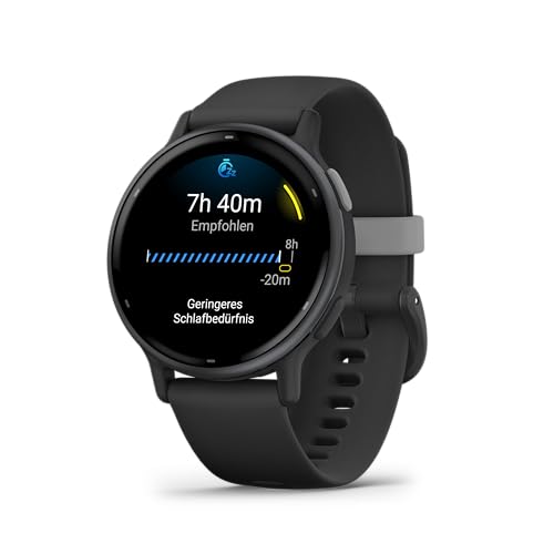 Garmin Vivoactive 5 renewed - AMOLED GPS Smartwatch mit Fitness- und Gesundheistfunktion, Musik, (Generalüberholt)