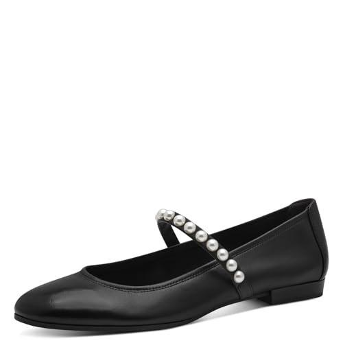 Tamaris Ballerina Damen Elegant schwarz,EU 40