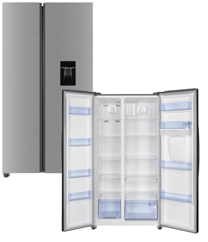 PKM Side-by-Side Kühl-Gefrierkombination SBS505DNFWDDIX, NoFrost, 2,5 L Wasserspender, 529 Liter