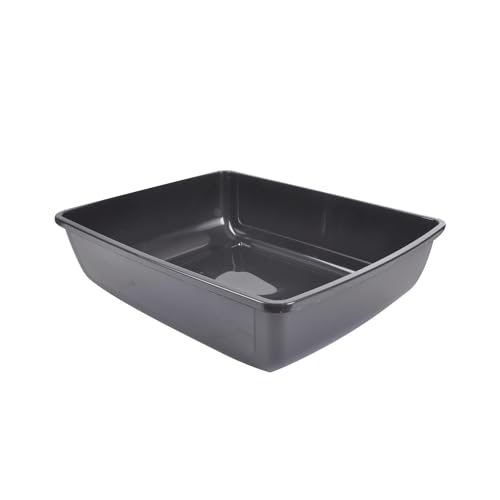 SONDEY Paris Prix Katzentoilette ohne Rand, 46 cm, Anthrazit