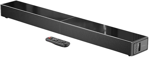 auvisio Soundbox: 2.1-Soundbar mit integriertem Subwoofer, 180 W, Bluetooth 5, HDMI, AUX (TV Soundbar, Lautsprecher, Subwoofer)