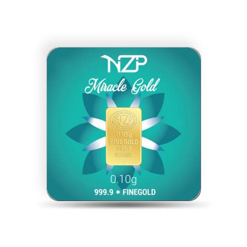 Nzp Goldbarren 0,10 Gramm Goldbarren, 0,10g Gold, Feingehalt 999,9