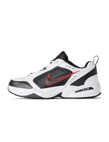 Nike Herren Air Monarch Iv Fitnessschuhe, White Black Varsity Red, 47.5 EU