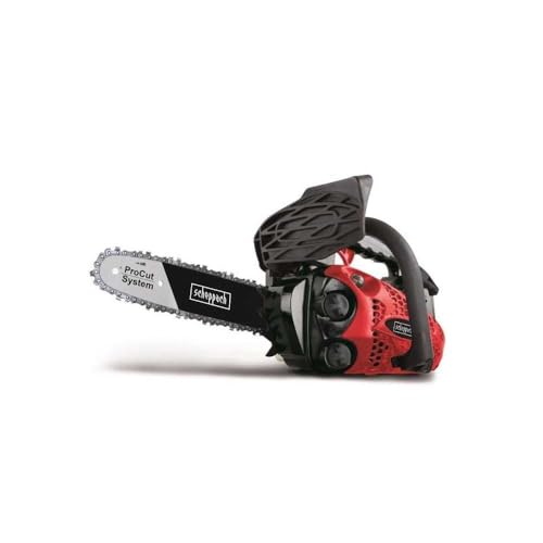 Scheppach Benzin Kettensäge CSP2540 Motorsäge klein | 25cm Schwert | 25,4 cm³ | 2-Takt Benzin-Motor | ProCut Schwert & Kette | kompakt und leicht