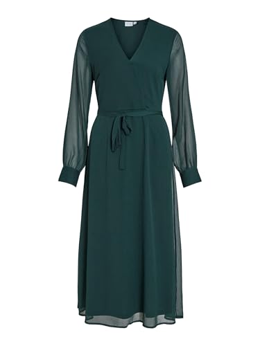 VIFALIA V-Neck L/S MIDI Dress - NOOS