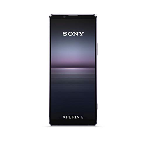 Sony Xperia 1 II 5G Smartphone (16,5 cm (6,5 Zoll) 4K HDR OLED Display, Triple-Kamera System, Android 12 SIM free, 8 GB RAM, 256 GB Speicher, IP65/68 Zertifizierung) violett