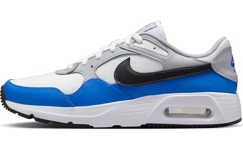 Nike Herrenschuh Air Max Sc Herrenschuh, Summit White/Anthracite-Lt Photo Blue, CW4555-117, 42 EU (8.5 US)