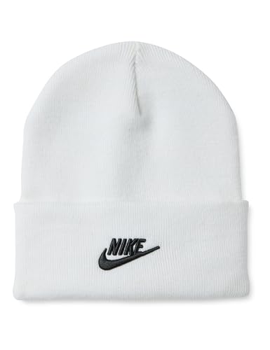 Nike Peak Futura Beanie, White/Black, HF0186-100, 1SIZE