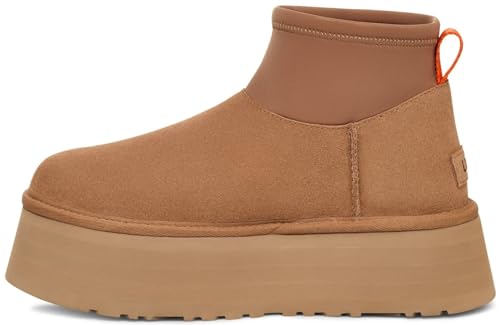 UGG Damen W Classic MINI Dipper Boots, kastanienbraun, 39 EU