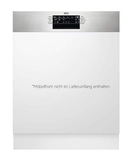 AEG FEE6491AZM Integrierter-Geschirrspüler / Serie 6000 mit SatelliteClean / 60cm / AirDry - ideale Trocknungsergebnisse / C / energiesparend / MaxiFlex Besteckschublade / Startzeitvorwahl