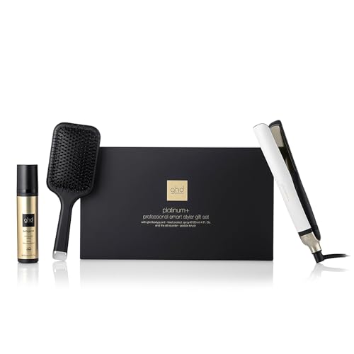 ghd platinum+ Geschenkset mit dem ghd bodyguard und der Allrounder Bürste - Paddle Brush