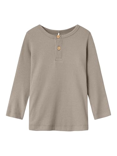 NAME IT Jungen Nmmkab Ls Top Noos Langarm Shirt, Pure Cashmere, 134-140