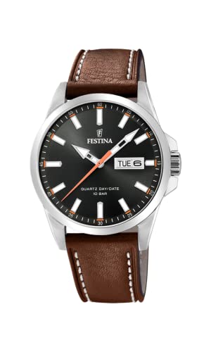 Festina Armbanduhr Date Acero Clasico Black