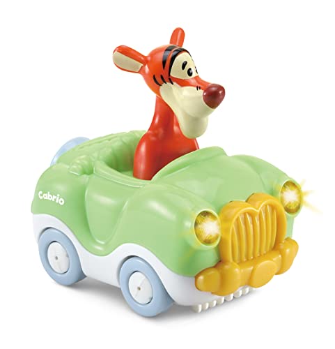 Vtech TUT TUT Baby Flitzer - Tiggers Cabrio – Spielzeugauto mit Musik, spannenden Sätzen und Geräuschen – Für Kinder von 1-5 Jahren