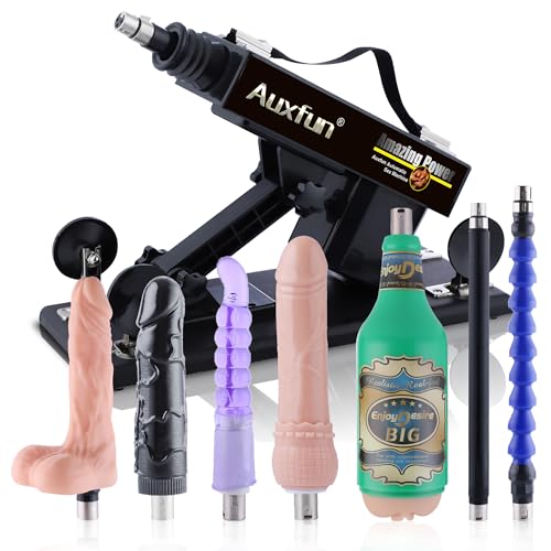 Fickmaschine mit vergrößertem Masturbationsbecher, Analdildo-Sexmaschine, automatische Liebesmaschine mit erstaunlichem Sexspielzeugzubehör, Fickpistolen mit 3XLR-Anschluss für Männer und Frauen