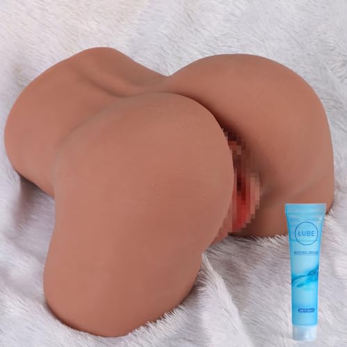 Masturbieren für Männer, 2 in 1 Taschenmuschi Masturbator für Männer Realistische Pocket Pussy Sexy Doppelkanal sex spielzeug für die männer solo