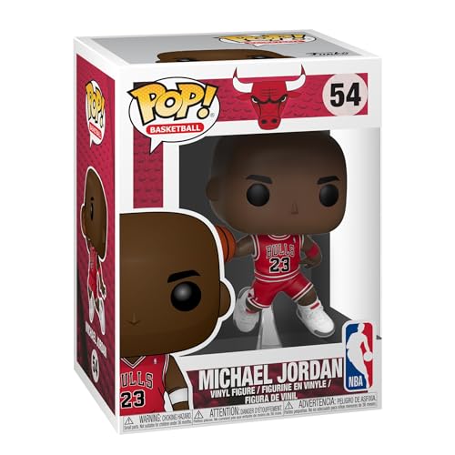 Funko Pop! NBA: Bulls - Michael Jordan - Vinyl-Sammelfigur - Geschenkidee - Offizielle Handelswaren - Spielzeug Für Kinder und Erwachsene - Sports Fans - Modellfigur Für Sammler und Display