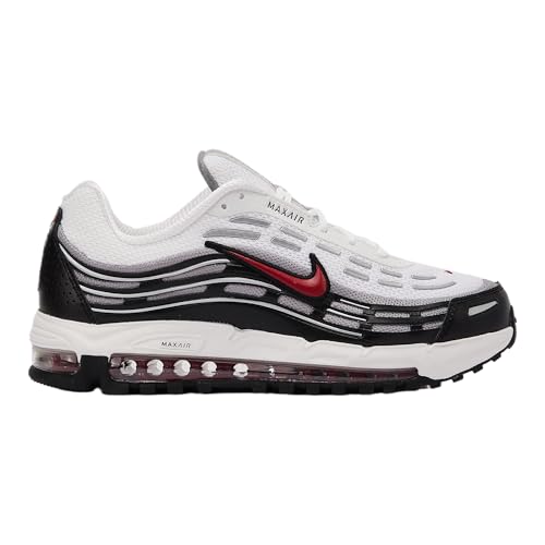 NIKE Herren AIR MAX TL 2.5 Sneaker, White Varsity Red Black Medium Grey, 42.5 EU