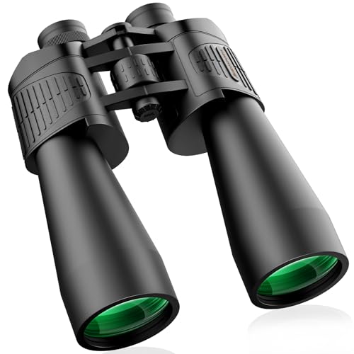 20 x 70 Fernglas für Erwachsene, leistungsstark, Aurosports HD-Fernglas mit klarer Sicht bei schwachem Licht, BAK4-Prisma, große Sicht für Vogelbeobachtung, Jagd, Reisen, Outdoor-Sport, Kreuzfahrt