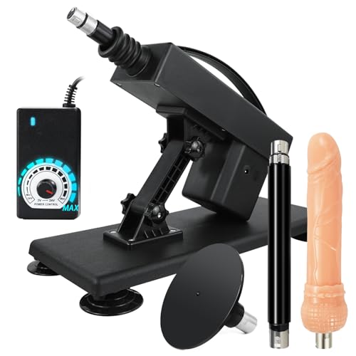Sexmaschine mit Dildos und Saugnapfadapter,Automatisch Fickmaschine für Frauen und Männer,3XLR Connector Dildo Maschine,Sexspielzeug für Paar Liebesmaschine Sex Toys