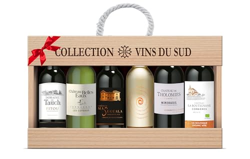Collection Südfrankreich - Wein Geschenk Set Rotwein und Weißwein aus Südfrankreich (6 x 0.375 l)