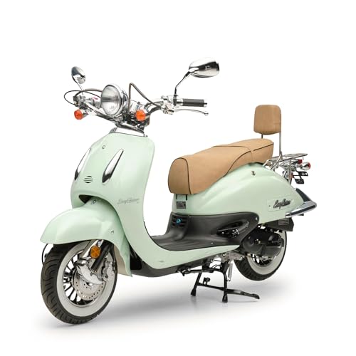Motorroller 50 ccm Burnout EasyCruiser Eco Mint 45 km/h