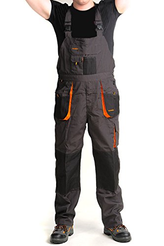 ART.MAS Latzhose Arbeitshose Graphit 270G/M2 Classic Handwerker Gärtner Automechaniker 56, Graphit