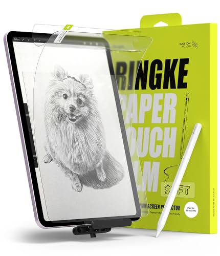 Ringke Paper Touch Film [Soft / 2 Stück] Kompatibel mit iPad Air 13 Zoll (M3/M2, 2025/2024) Schutzfolie, Papiergefühl Matte Oberfläche Displayschutz